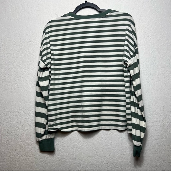 Candace Cameron Bure Striped Long Sleeve Top - Picture 7 of 7